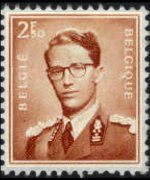 Belgium 1953 - set King Baudouin: 2,50 fr