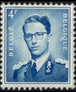 Belgium 1953 - set King Baudouin: 4 fr