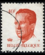 Belgio 1981 - serie Re Baldovino: 40 fr