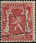 Belgio 1936 - serie Stemma araldico: 25 c
