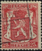 Belgium 1936 - set Coat of arms: 25 c