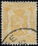 Belgium 1936 - set Coat of arms: 25 c