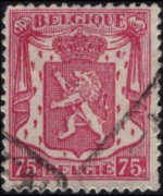 Belgium 1936 - set Coat of arms: 75 c