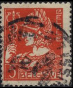 Belgium 1932 - set Mercury and gleaner: 5 c