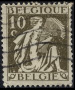 Belgium 1932 - set Mercury and gleaner: 10 c