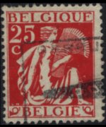 Belgium 1932 - set Mercury and gleaner: 25 c