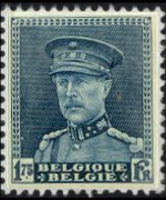 Belgium 1931 - set King Albert I: 1,75 fr