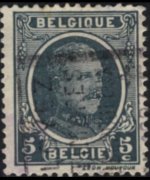 Belgio 1922 - serie Re Alberto I: 5 c