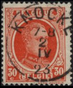 Belgio 1922 - serie Re Alberto I: 30 c