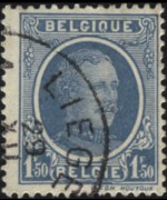 Belgio 1922 - serie Re Alberto I: 1,50 fr