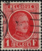 Belgio 1922 - serie Re Alberto I: 1 fr