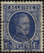 Belgio 1922 - serie Re Alberto I: 1,75 fr