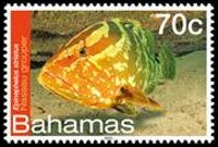 Bahamas 2012 - serie Vita marina: 70 c
