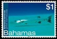 Bahamas 2012 - serie Vita marina: 1 $