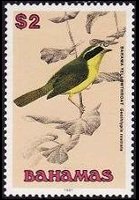 Bahamas 1991 - serie Uccelli: 2 $