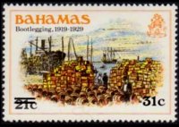 Bahamas 1980 - serie Storia delle Bahamas: 31 c su 21 c