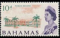 Bahamas 1965 - serie Soggetti vari: 10 d