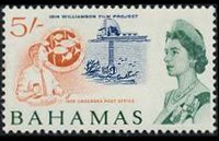 Bahamas 1965 - serie Soggetti vari: 5 sh
