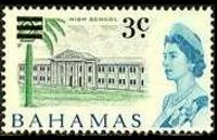 Bahamas 1965 - serie Soggetti vari: 3 c su 2 d