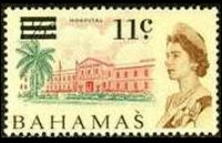 Bahamas 1965 - serie Soggetti vari: 11 c su 1½ d