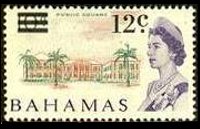Bahamas 1965 - serie Soggetti vari: 12 c su 10 d