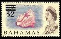 Bahamas 1965 - serie Soggetti vari: 2 $ su 10 sh