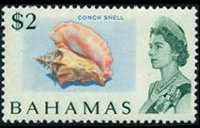 Bahamas 1967 - serie Soggetti vari: 2 $
