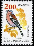 Bielorussia 2006 - serie Uccelli: 200 r