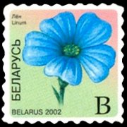 Bielorussia 2002 - serie Fiori: B