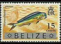 Belize 1973 - serie Animali e pesci: 15 c