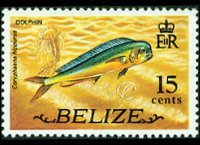 Belize 1974 - serie Animali e pesci: 15 c