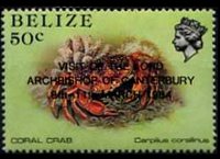 Belize 1984 - set Sealife: 50 c