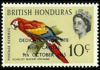 Belize 1962 - set Birds: 10 c