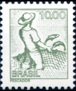 Brasile 1976 - serie Mestieri: 10 cr