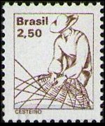 Brasile 1976 - serie Mestieri: 2,50 cr