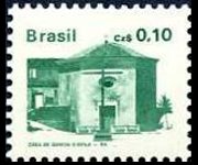 Brasile 1986 - serie Architettura: 0,10 cz