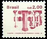 Brasile 1986 - serie Architettura: 2 cz