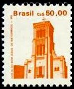 Brasile 1986 - serie Architettura: 50 cz