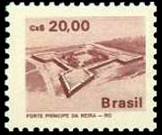 Brasile 1986 - serie Architettura: 20 cz