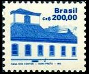 Brasile 1986 - serie Architettura: 200 cz