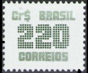 Brasile 1985 - serie Cifra: 220 cr