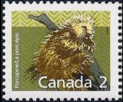 Canada 1988 - serie Mammiferi: 2 c