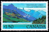 Canada 1979 - serie Parchi nazionali - Alti valori: 1,50 $