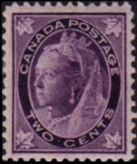 Canada 1897 - set Queen Victoria: 2 c