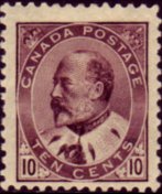 Canada 1903 - set King Edward VII: 10 c