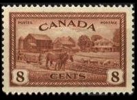 Canada 1946 - serie Attività economiche: 8 c