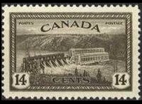 Canada 1946 - serie Attività economiche: 14 c