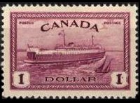 Canada 1946 - serie Attività economiche: 1 $