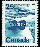 Canada 1972 - serie Vedute: 25 c