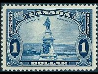 Canada 1935 - serie Re Giorgio V e soggetti vari: 1 $